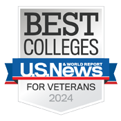 US News Best for Vets 2023 badge
