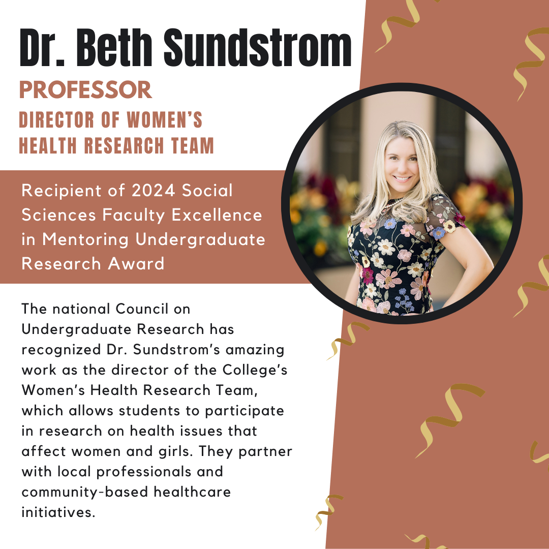 Dr. Beth Sundstrom Award