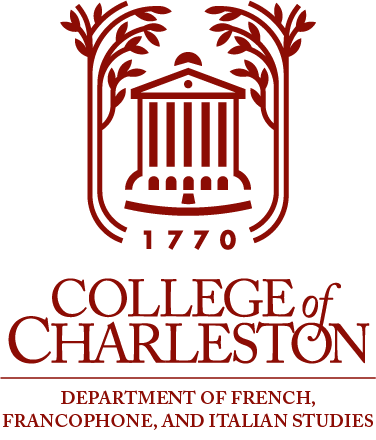 College of Charleston Department of French, Francophone, and Italian Studies Logo
