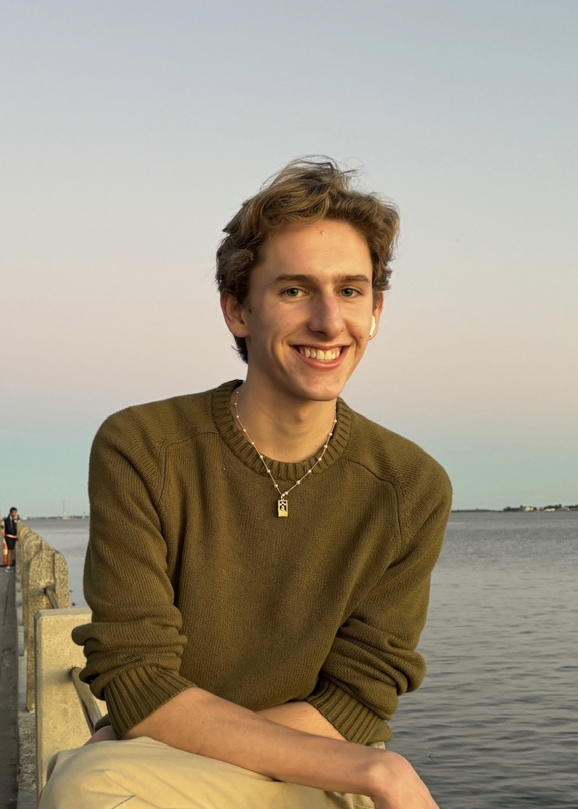 Professional photo of French and Francophone major Davis Gray.