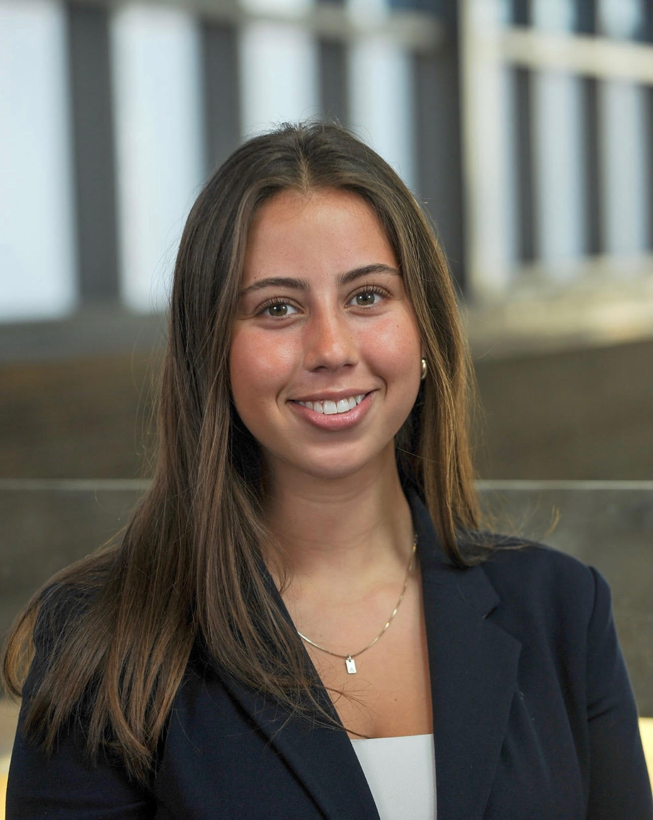 Professional photo of French and International Business student Abby Naide. 