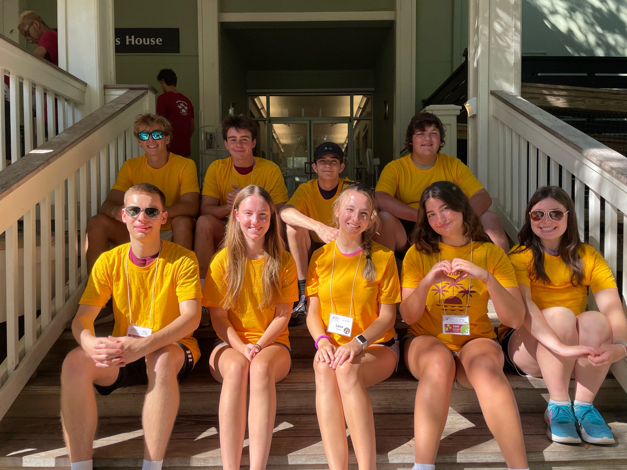 Cougar Excursion members posing for a picture