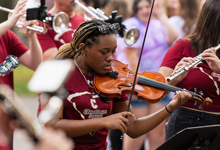 College of Charleston students sailing