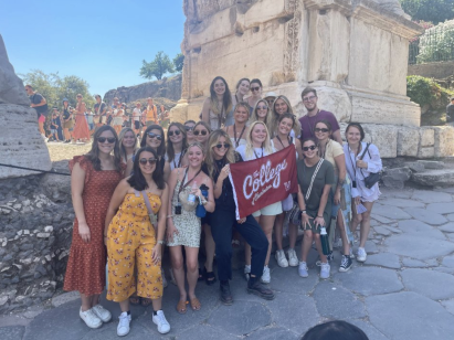 Psychology Students in Florence, Italy