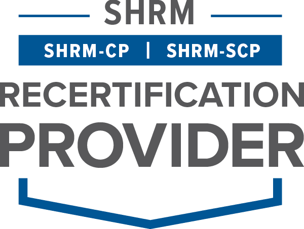 SHRM recertification graphic