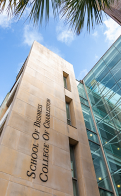 Exterior of the School of Business at the Beatty Center