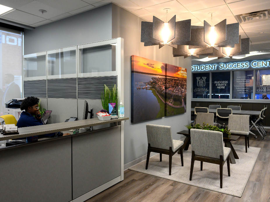 Inside the School of Business Student Success Center