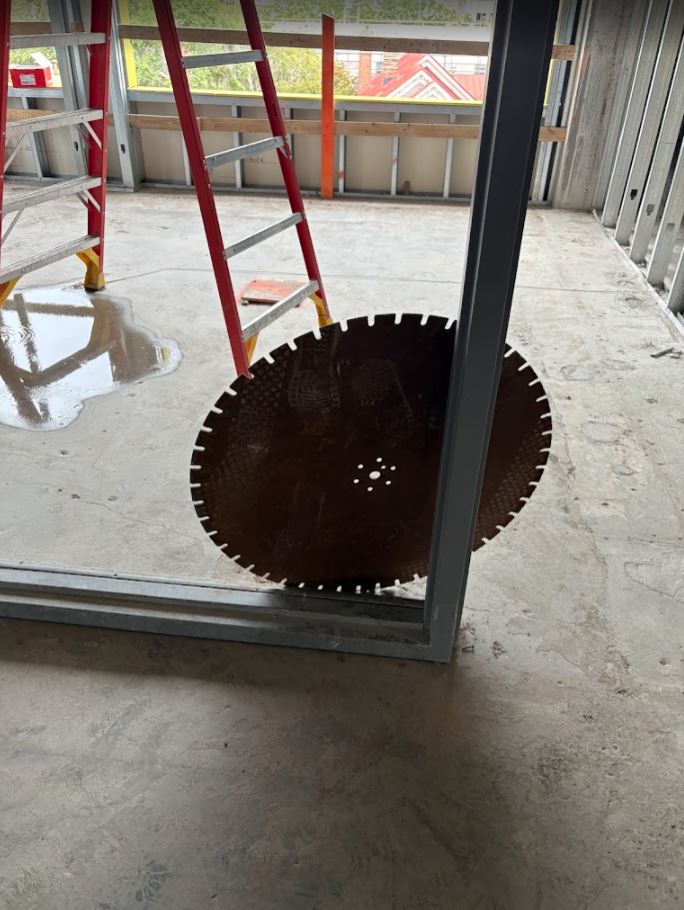 This is a blade used in the renovation