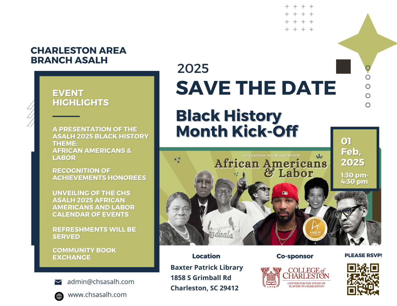 Charleston ASALH Kicks Off Black History Month 