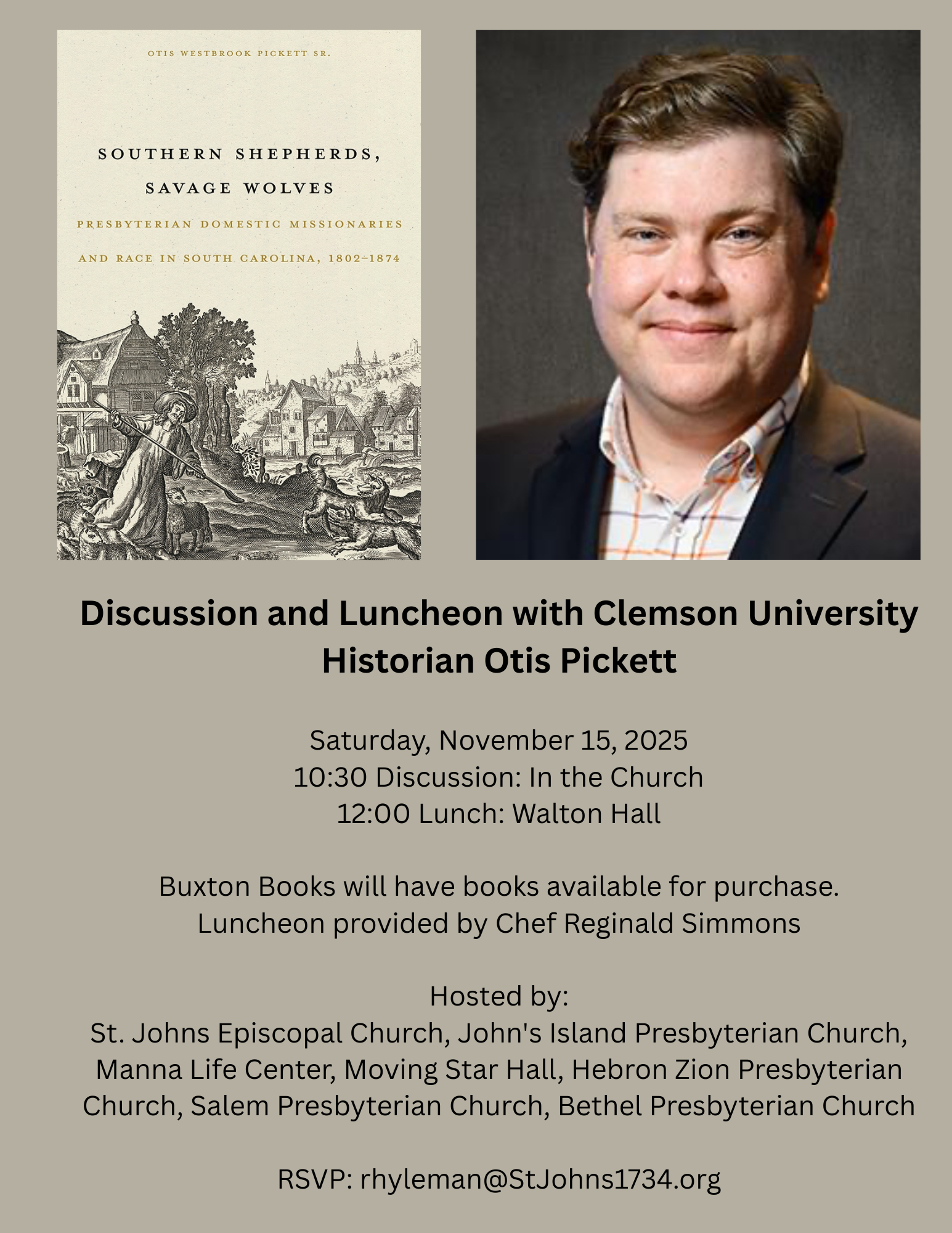 St. John's Otis Pickett Event